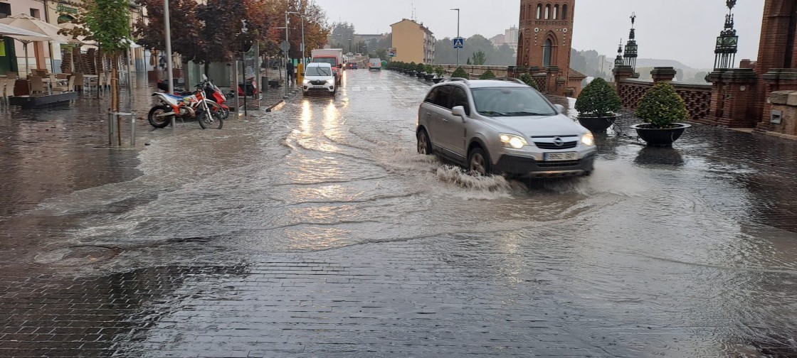 Teruel Existe denuncia la inacción del Ayuntamiento de Teruel ante las inundaciones del paseo del Óvalo