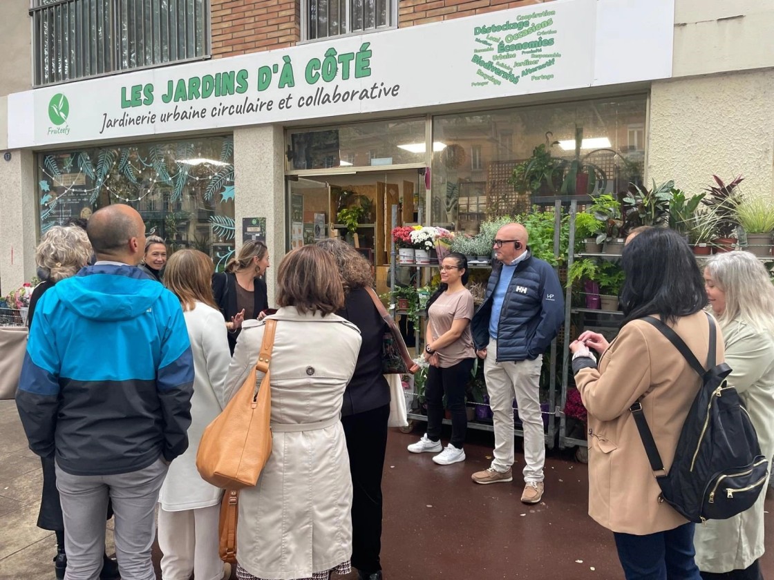 El Centro Comercial Abierto de Teruel conoce en Toulouse prácticas ecosostenibles