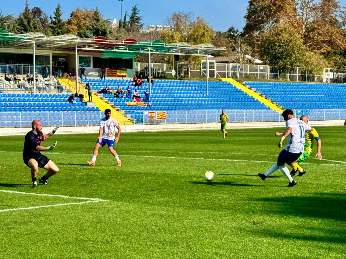 Otro gol de Torcal para la segunda goleada de Aragón en la Copa Regiones UEFA