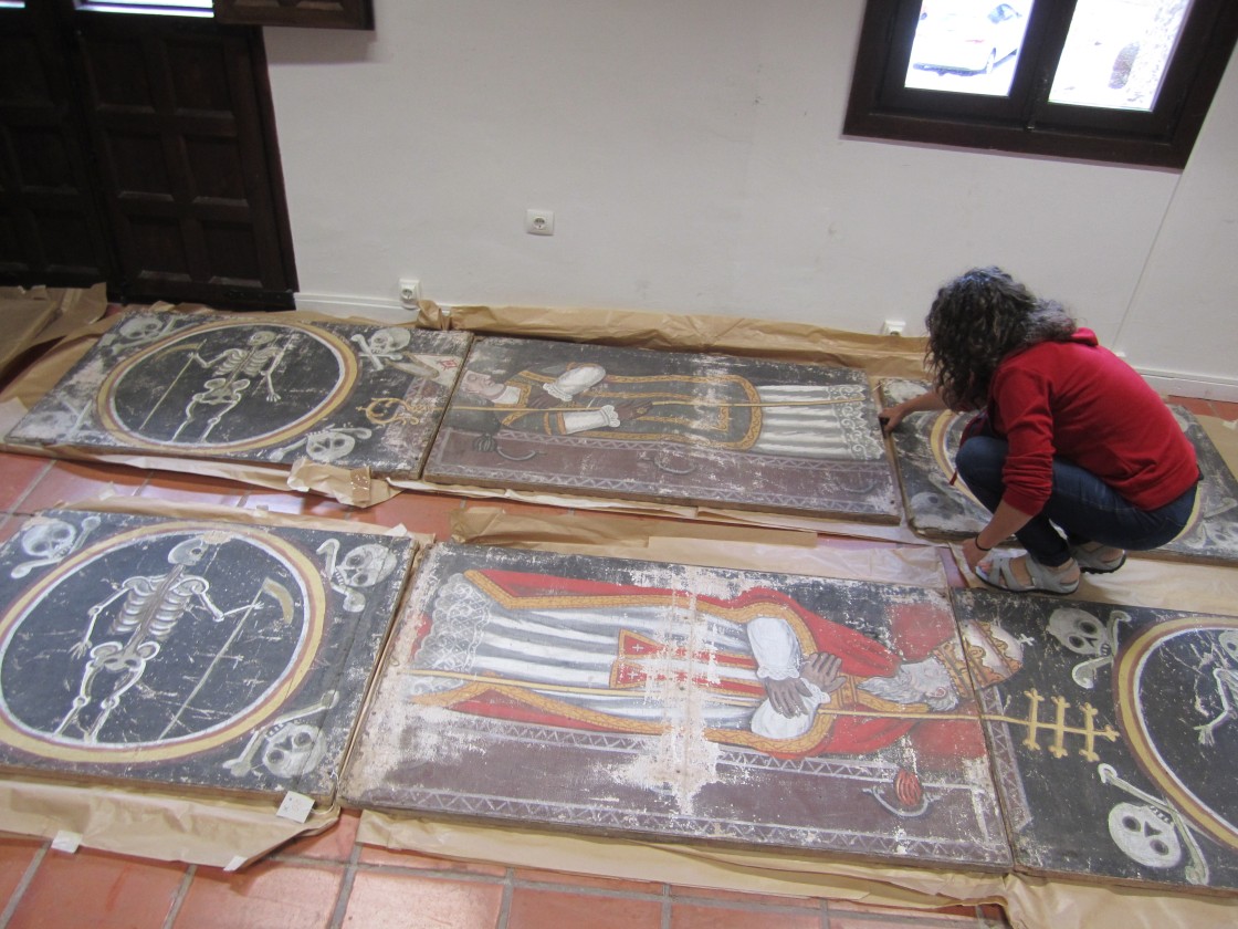 El catafalco mortuorio de Albarracín se restaurará  y expondrá montado  en el Museo Diocesano