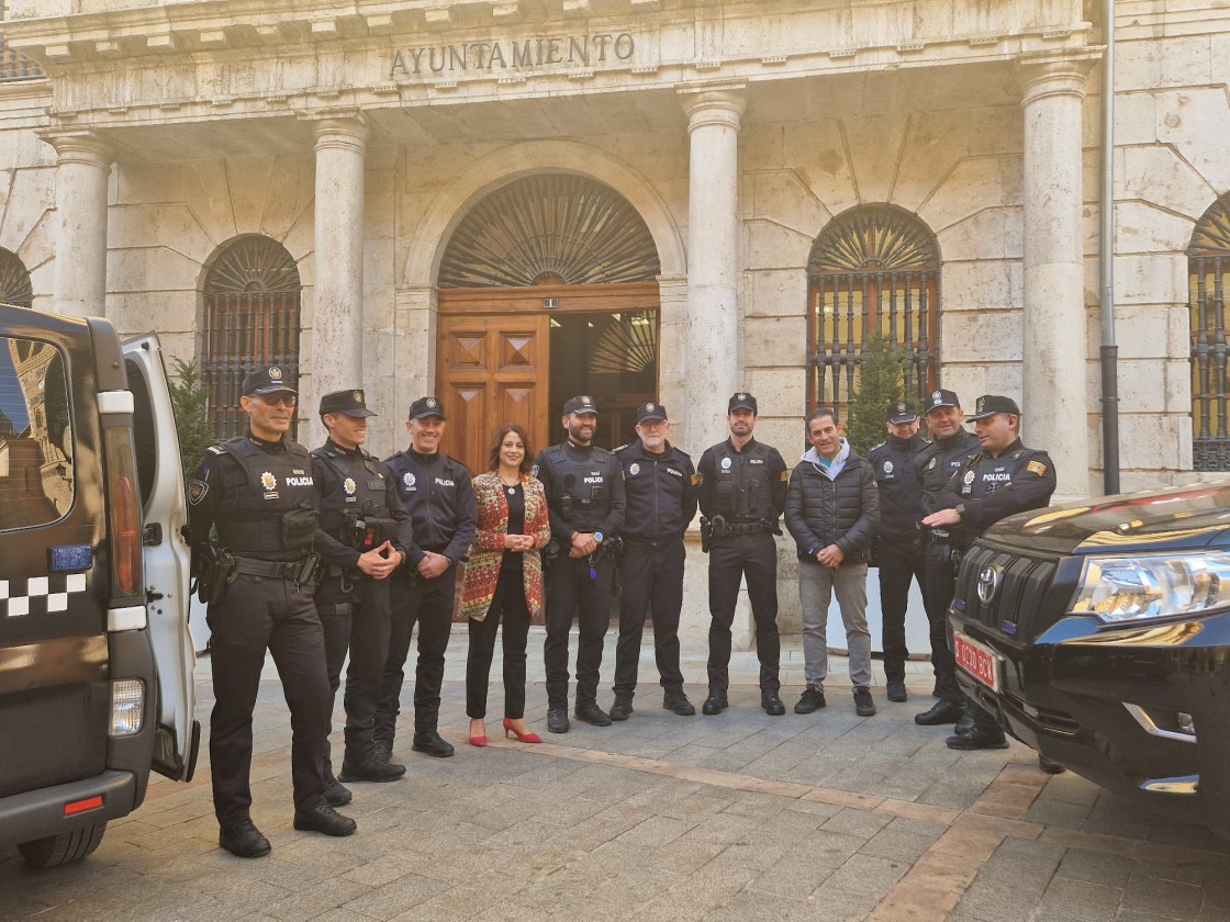 Una veintena de agentes de Policía Local de Teruel van a prestar labores de refuerzo en Catarroja