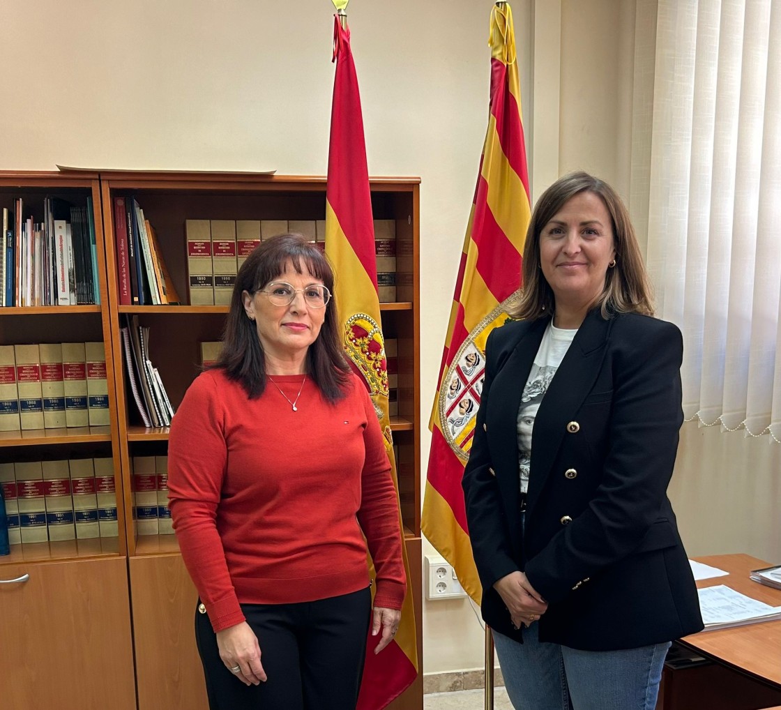 Natividad Teresa Vicente Quílez, nueva jefa de la oficina delegada del Gobierno de Aragón en Calamocha