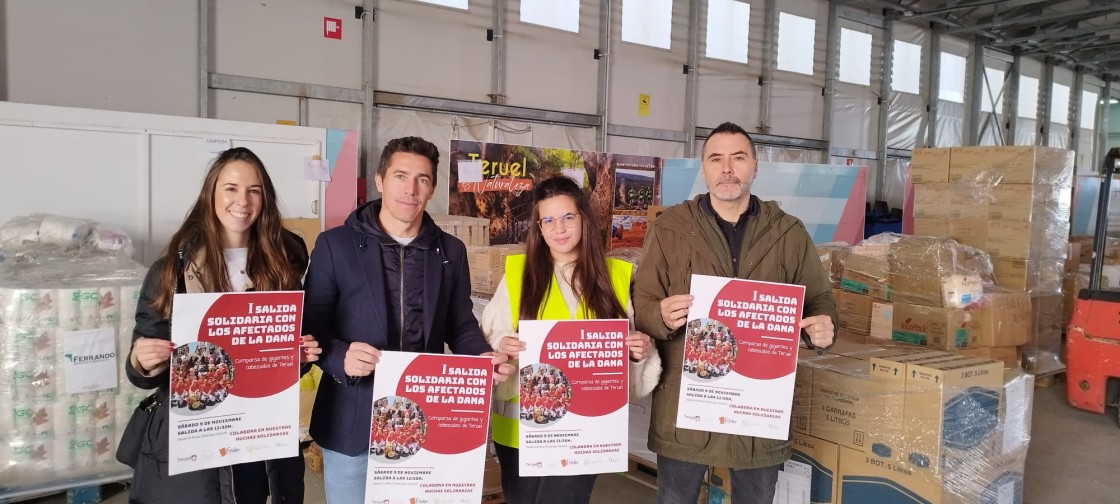 Teruel organiza la primera comparsa solidaria en apoyo a los afectados por la dana