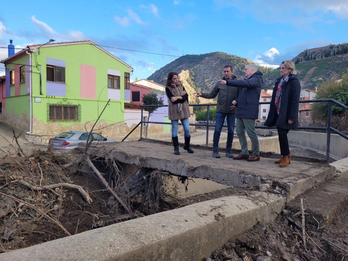 El Gobierno de Aragón firmará un convenio con Montalbán para adelantar las ayudas por los daños de la dana, cuantificados en 3,4 millones