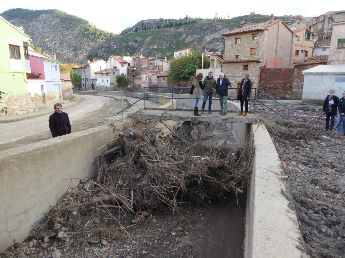 Un convenio específico con la DGA afrontará  los 3,5 millones en daños de Montalbán