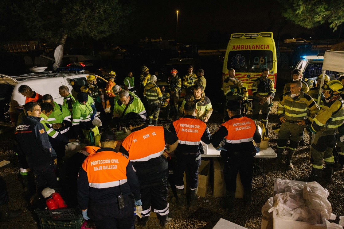 Activados todos los voluntarios de Protección Civil para colaborar con el Puesto de Mando Avanzado de Aragón