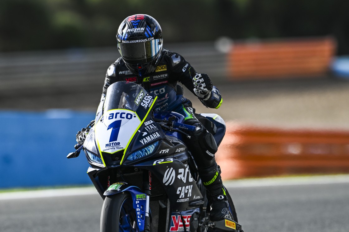 Gonzalo Sánchez será el primer piloto turolense en correr un Mundial de motociclismo