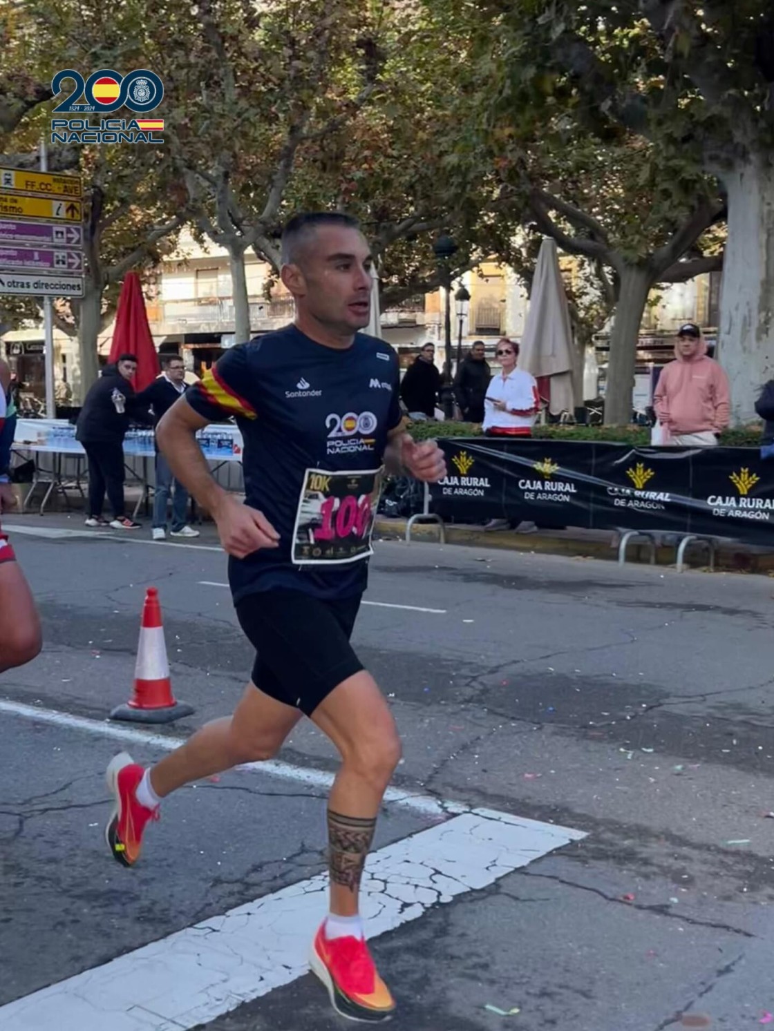 Javier Villarroya termina segundo en la 10K de Calatayud