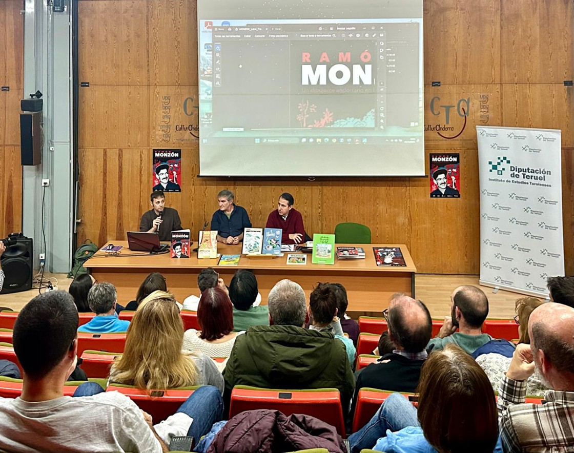 El Centro de Estudios Locales de Andorra recupera al historietista Ramón Monzón