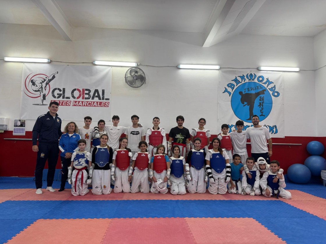 Entrenamiento de combate en la sede del Club Yamasuki