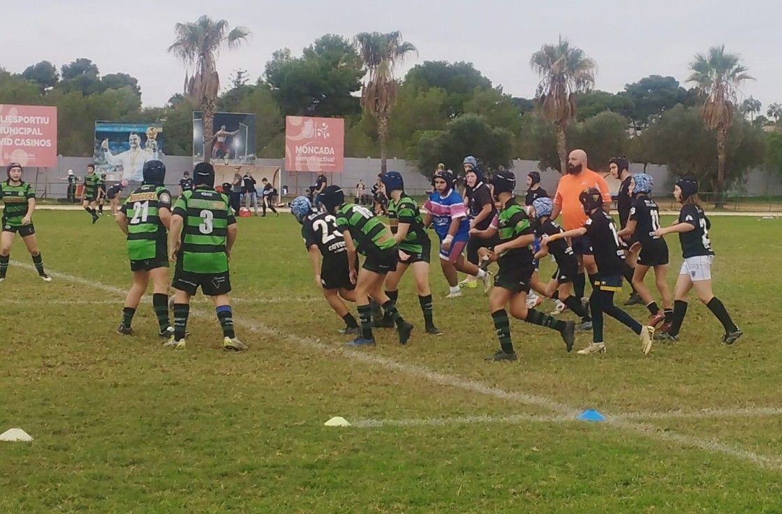 El Club Rugby Teruel vuelve a la competición tras la dana