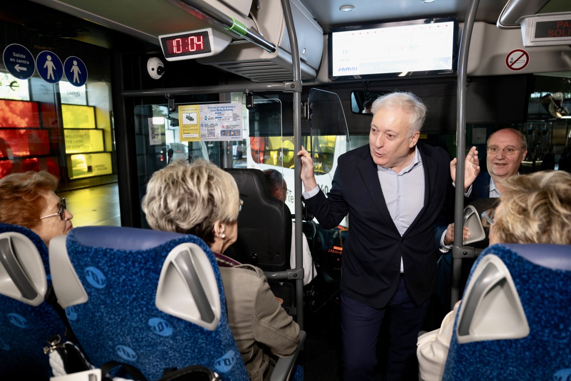 Transportes mejorará el servicio de autobús en cinco líneas del nuevo mapa concesional, dos en la provincia de Teruel