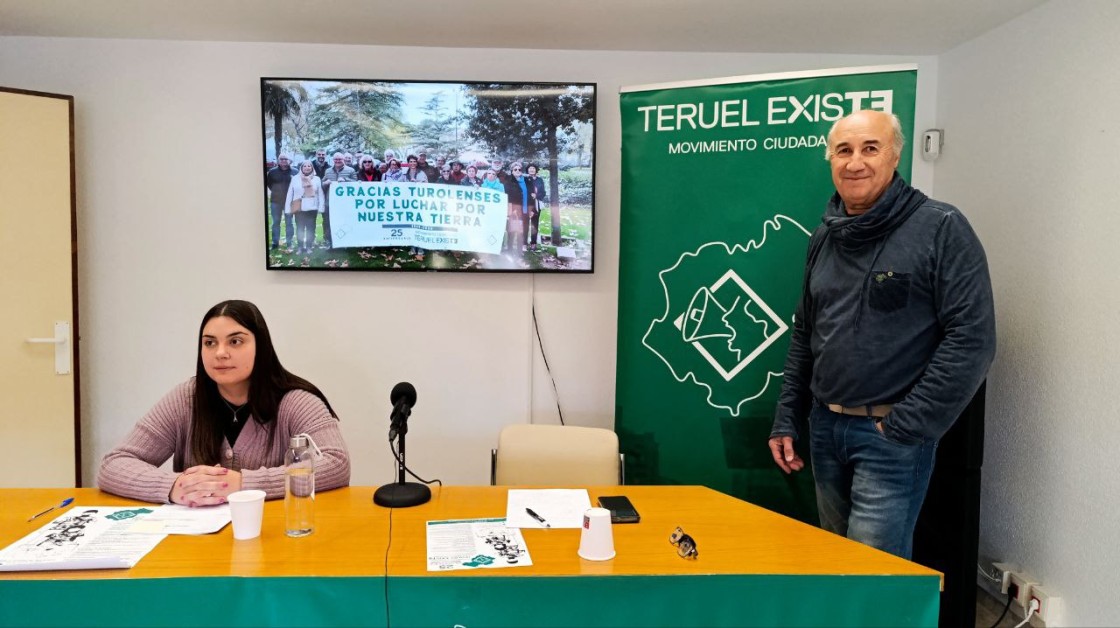 El movimiento ciudadano Teruel Existe celebra su 25 aniversario con una semana llena de actividades agradeciendo a los turolenses su lucha