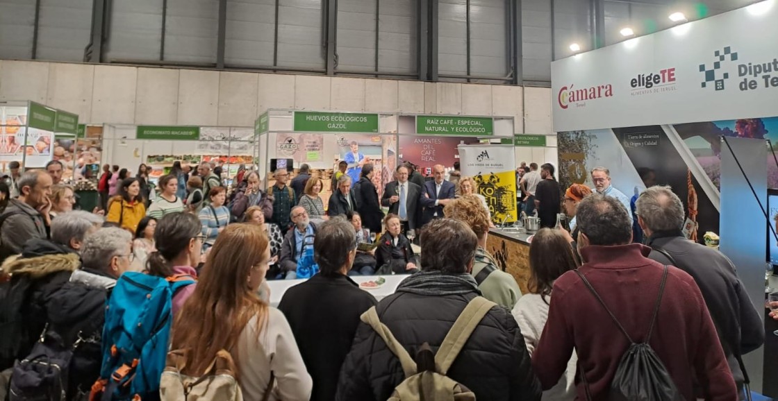 Quince empresas turolenses muestran sus productos en  la feria Biocultura, en Madrid