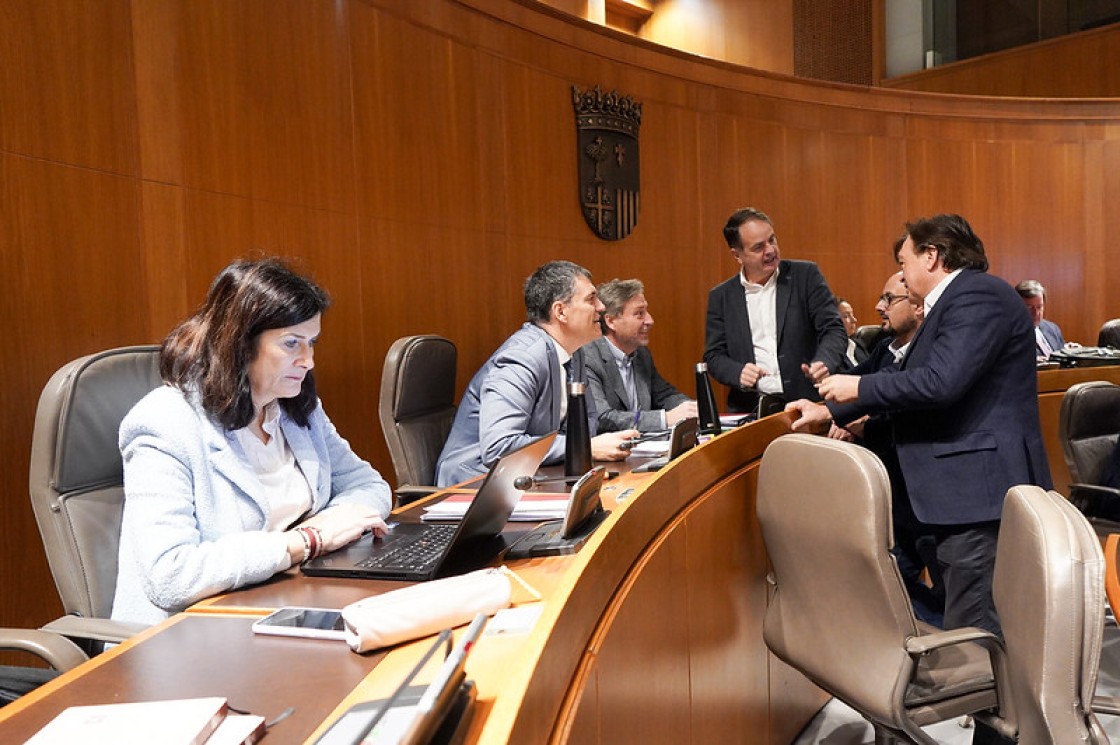 Las ayudas a los municipios afectados por tormentas reciben un apoyo unánime en las Cortes de Aragón