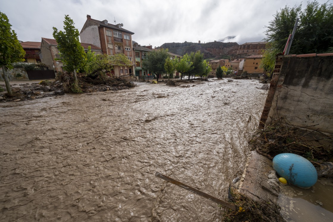 Las lluvias acumuladas desde octubre doblan lo habitual en la provincia de Teruel