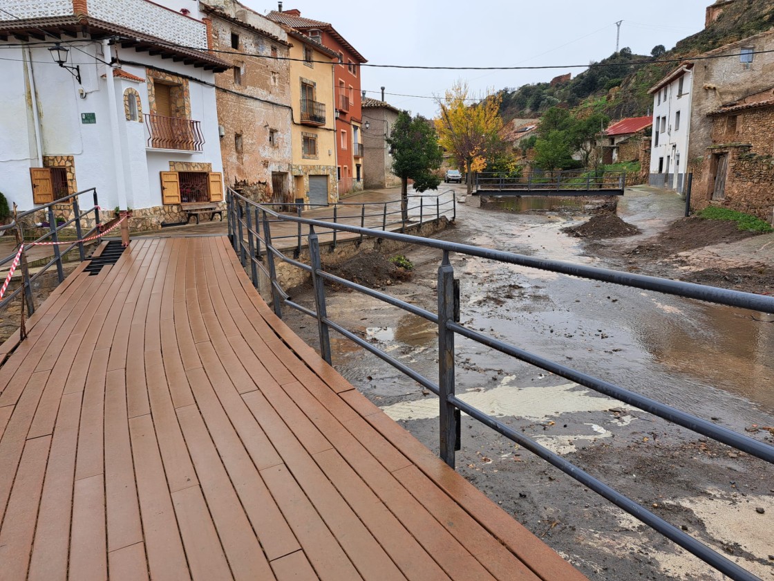 Montalbán, la Hoz de la Vieja y Olba tratan de recuperar la normalidad un mes después de la dana