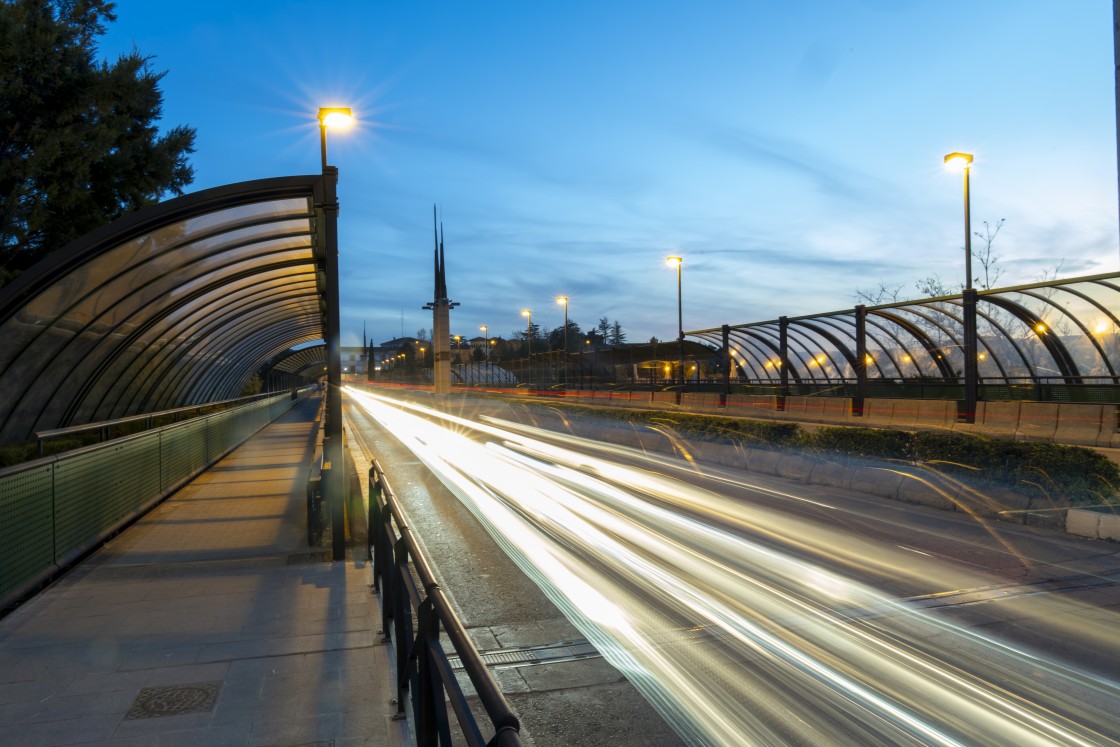 Mamparas en los viaductos