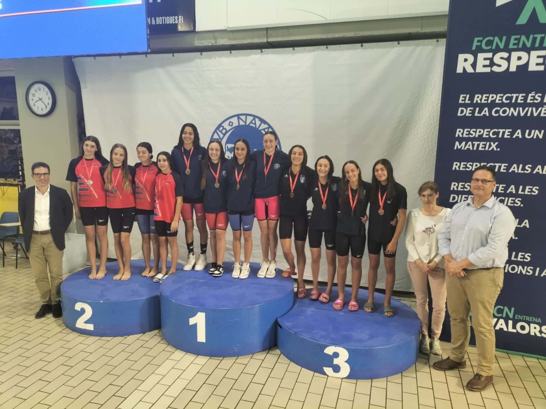 Irene Ciércoles consigue siete oros y una plata en los Campeonatos de Cataluña de natación