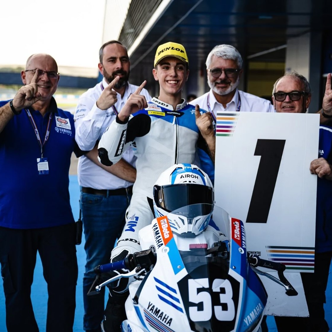 Unai Calatayud, el ‘cicerone’ de Gonzalo Sánchez en Supersport300