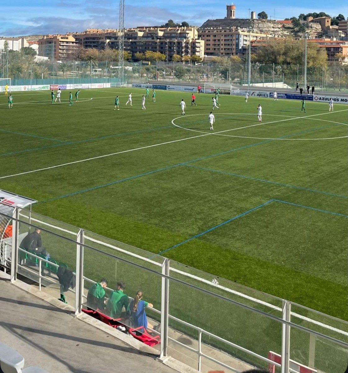 El Andorra recupera la sonrisa con un trabajado triunfo ante el Cuarte (0-1)