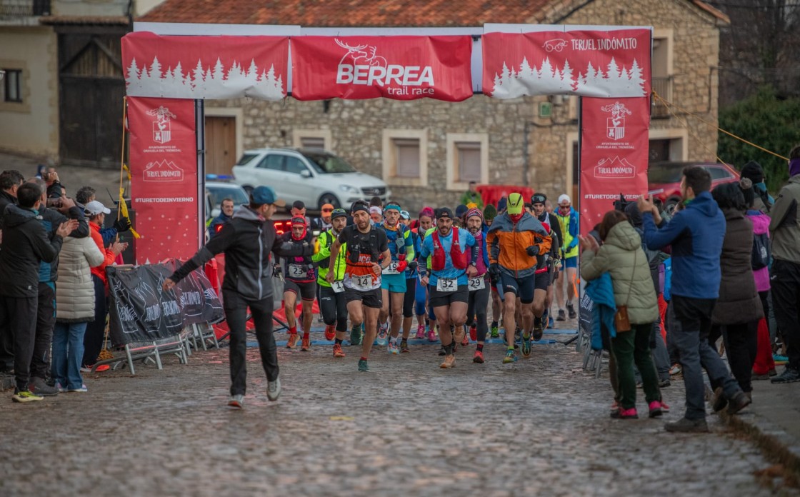 Vicent Pamblanco y Chelo Velasco reinan en la sexta Berrea Trail Race