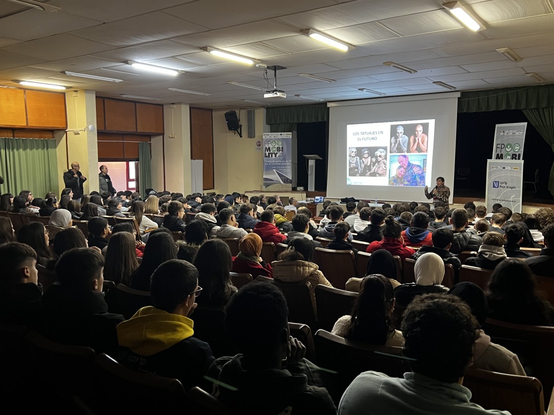 La Fundación Carlos Sanz inculca valores a los jóvenes del Bajo Aragón