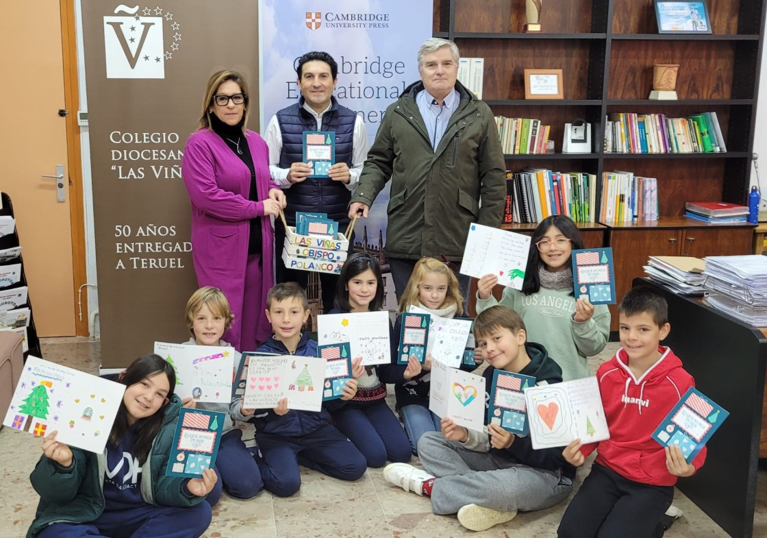 Los pacientes ingresados recibirán felicitaciones elaboradas por escolares