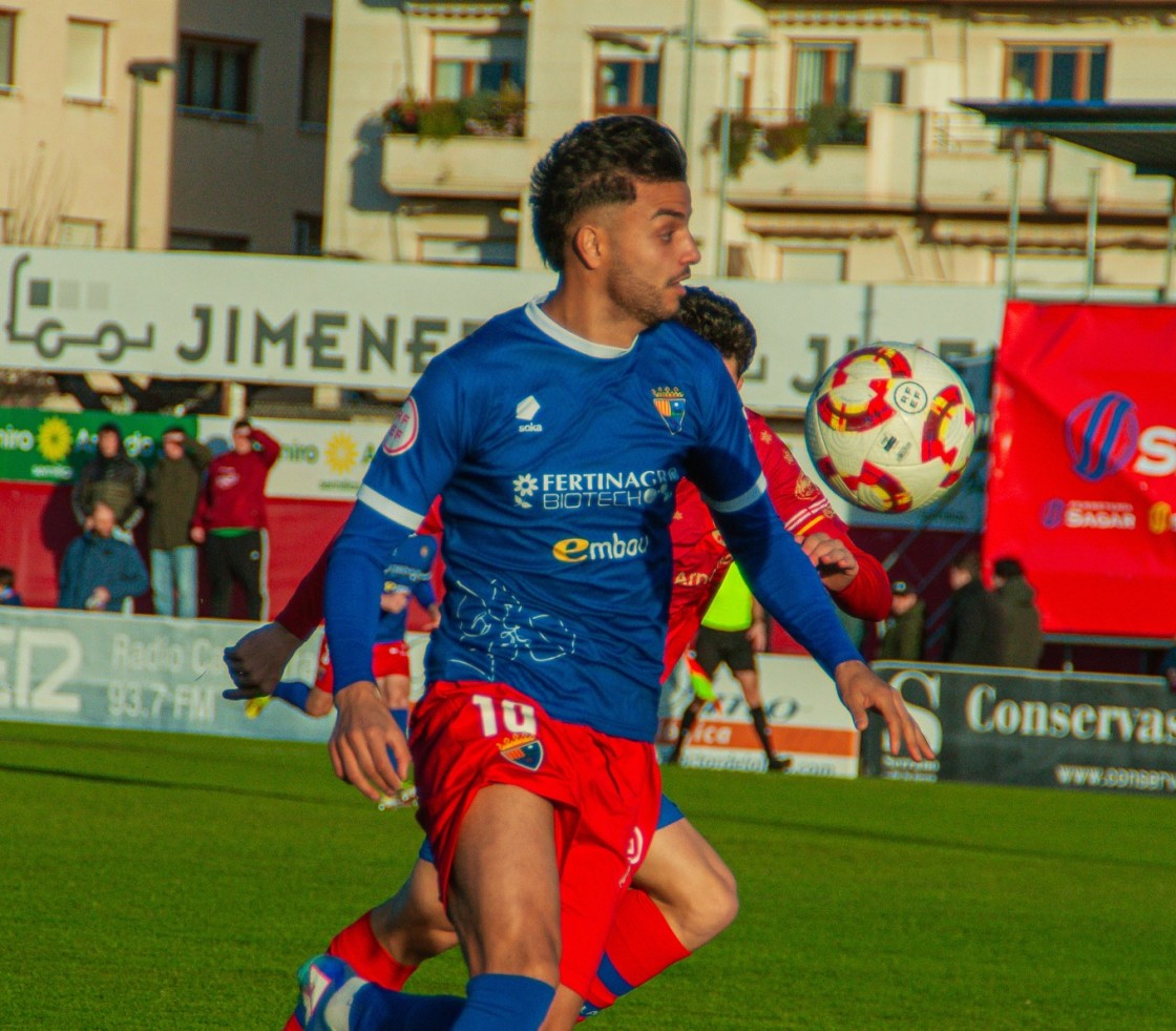 El CD Teruel termina la primera vuelta perdiendo en Calahorra (2-0)