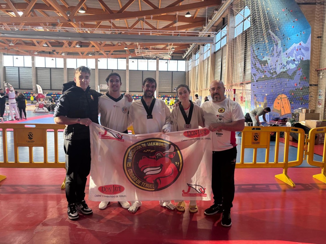 El Ciudad de Teruel logra dos medallas en el Campeonato Autonómico de Valencia