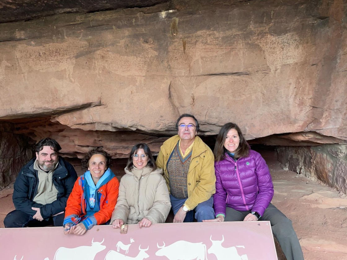 Las pinturas del Navazo  de Albarracín, las primeras  de arenisca consolidadas con nanomateriales