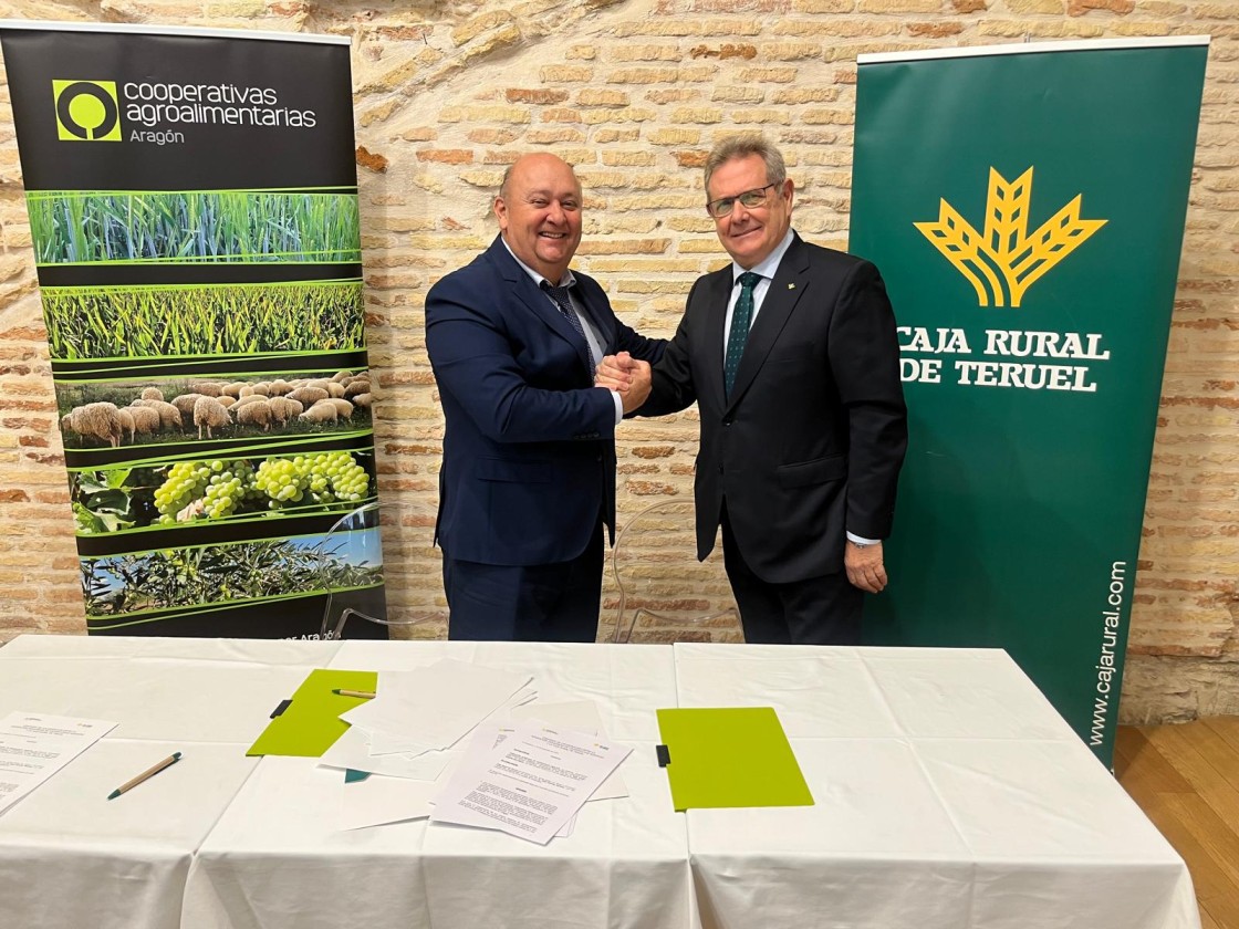 Caja Rural de Teruel presta  apoyo a las cooperativas agroalimentarias