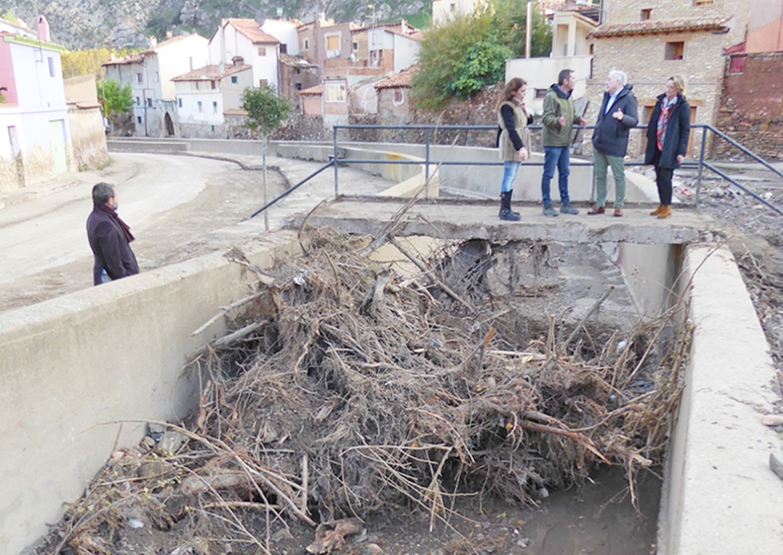 El Gobierno de Aragón aprueba varias actuaciones para hacer frente a los daños causados por las danas