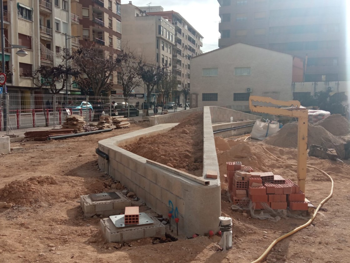 Justificada a tiempo la subvención para la reforma del parque de la avenida Aragón