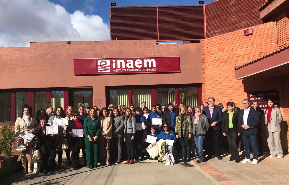 Los programas experienciales de Inaem en Teruel, dotados con 2,7 millones, han formado y dado empleo a 100 alumnos