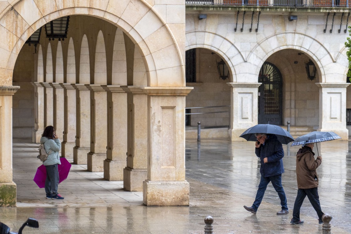 Teruel triplica el volumen habitual de precipitaciones desde octubre