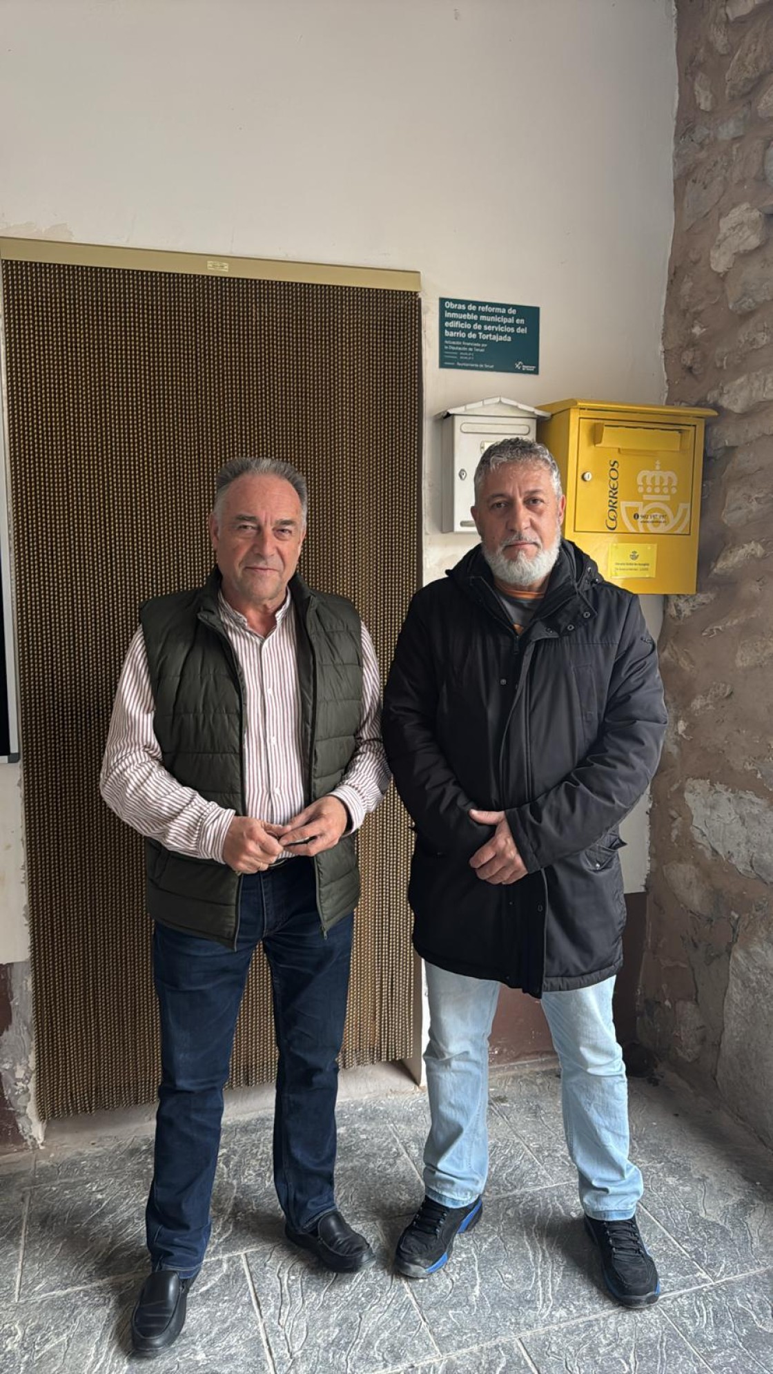 El Ayuntamiento de Teruel acondiciona el edificio municipal de Tortajada