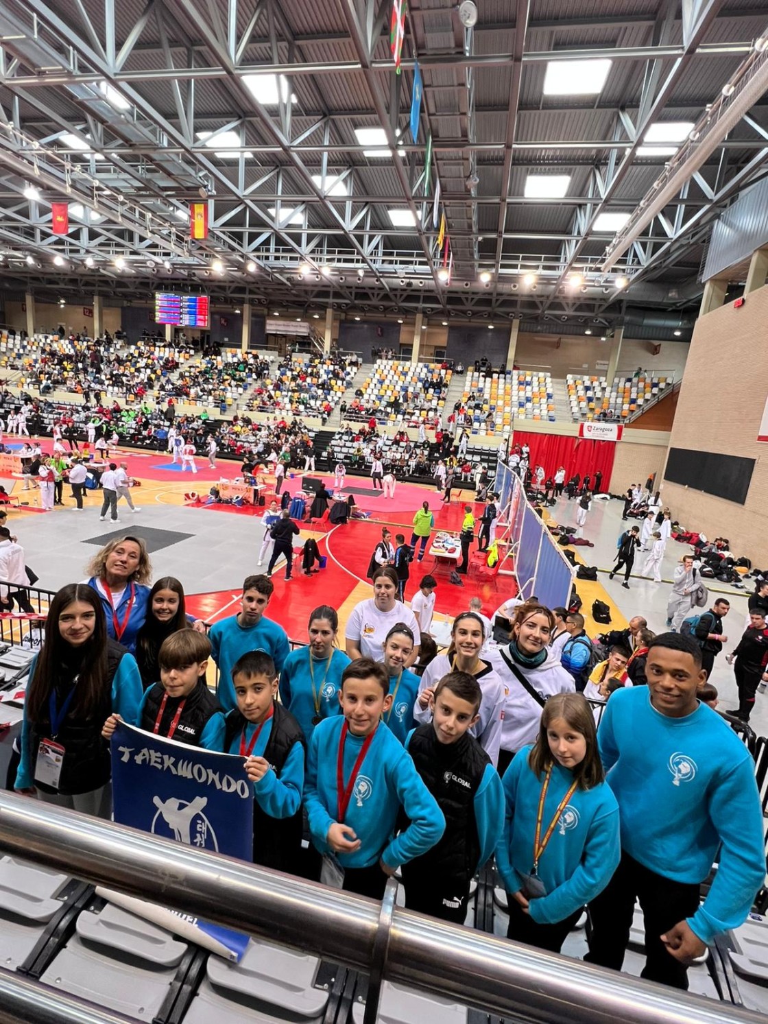 Éxitos turolenses en el Open de Aragón de Combate y Técnica en Taekwondo