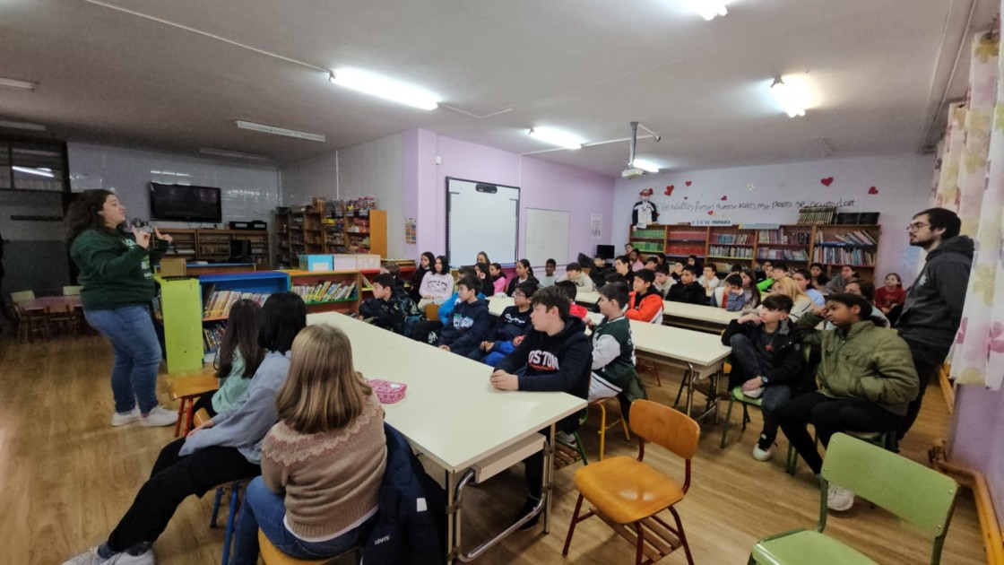 El CRA Cuna del Jiloca y el CEIP de Calamocha participan en un proyecto piloto de DPT para sensibilizar sobre el consumo responsable y el ahorro de energía