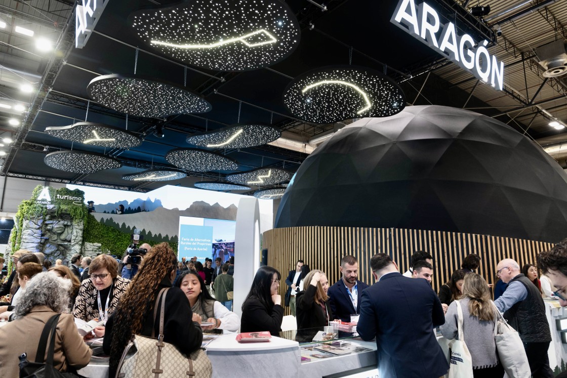 Aragón llega a Fitur con la mirada puesta en atraer turismo extranjero hasta la comunidad