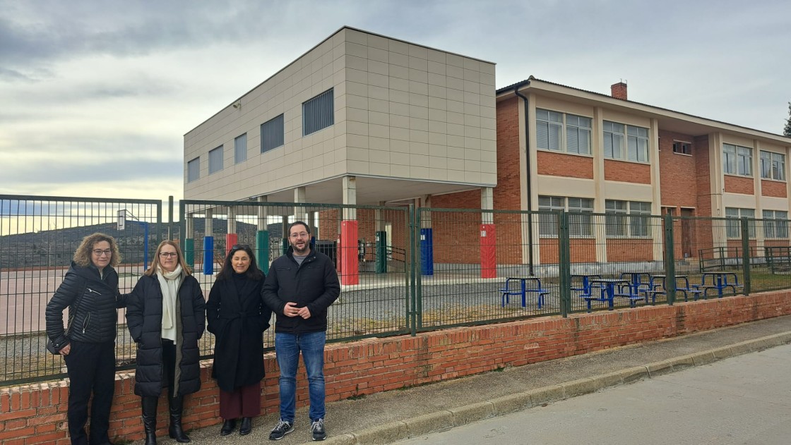 El PSOE pide en las Cortes de Aragón la ampliación del colegio público de Sarrión