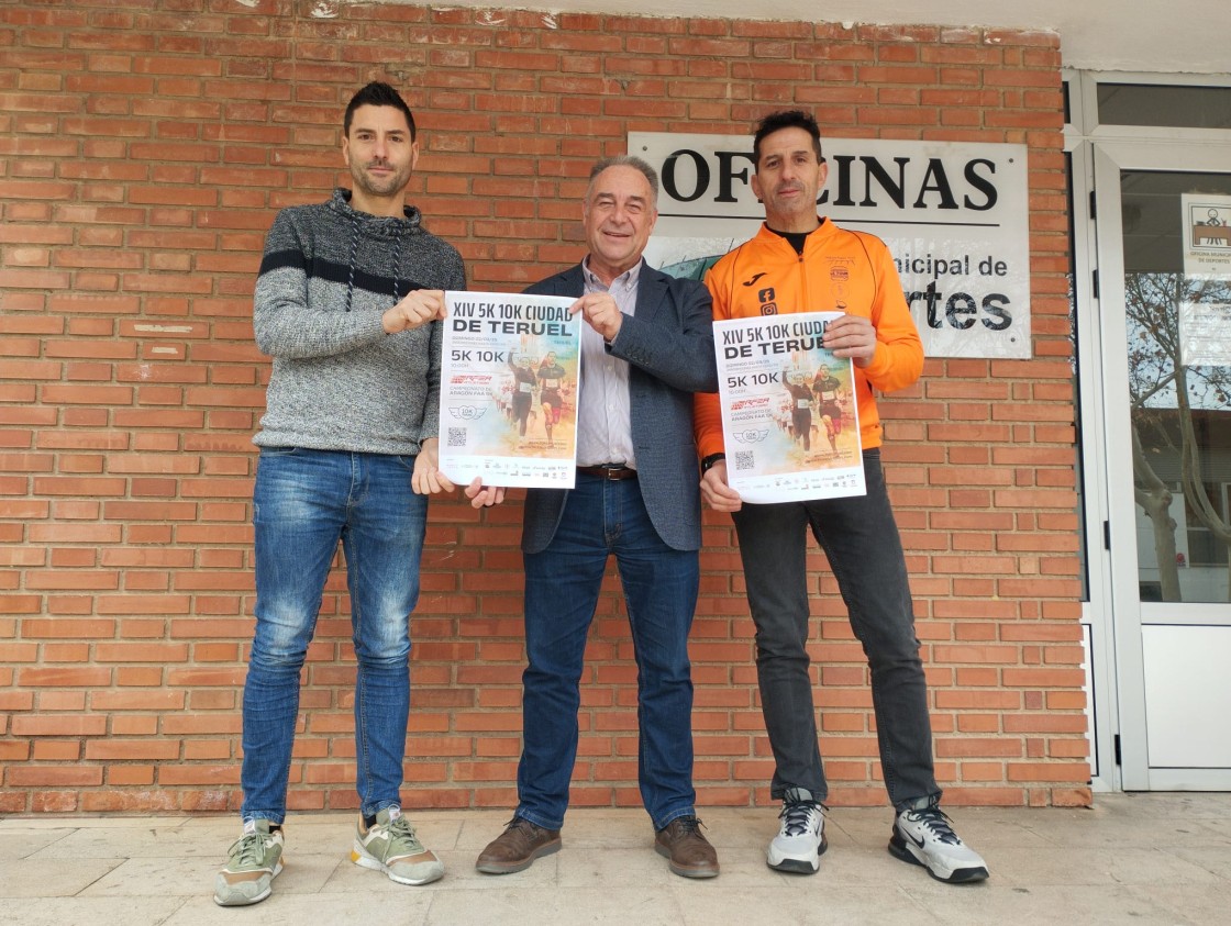 Club Atletismo Mudéjar calienta músculo de cara a la XIV edición de la 10K y 5K Ciudad de Teruel