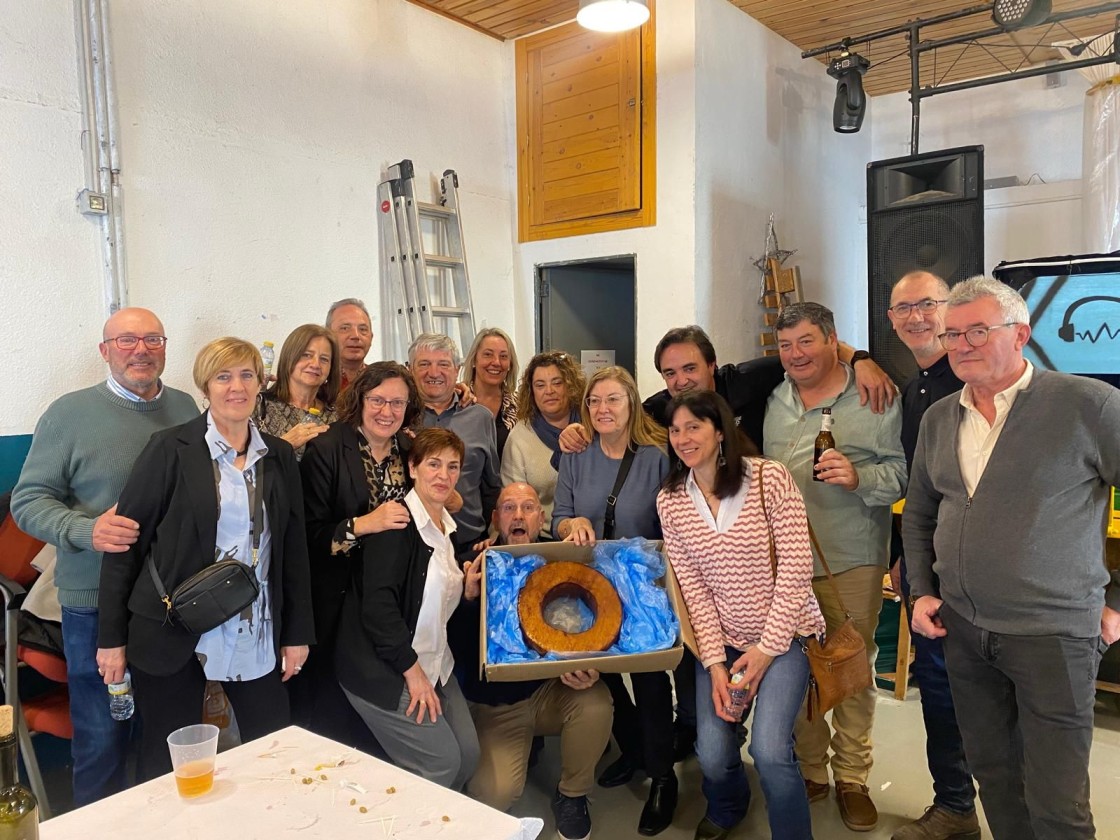 El primer roscón de la historia de Queso Granja de Perales subastado ya tiene dueño