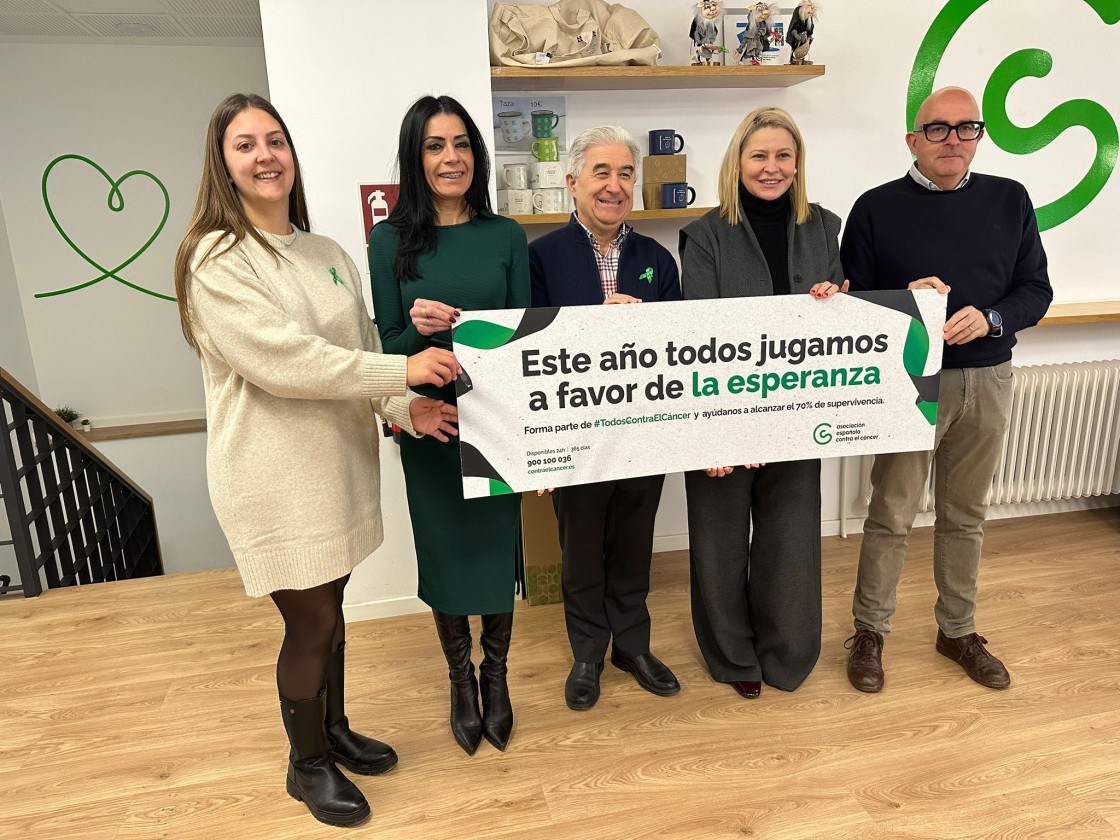 Los comerciantes turolenses se suman a los actos de sensibilización con motivo del 4 de febrero, Día Mundial contra el Cáncer