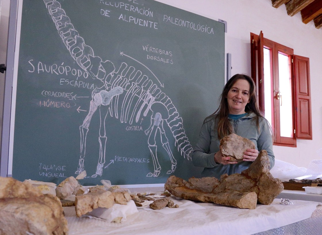 Maite Suñer Fuster, directora conservadora del Museo Paleontológico de Alpuente: “Ahora que tanto se habla de despoblación, habría que apoyar el patrimonio de las zonas rurales”