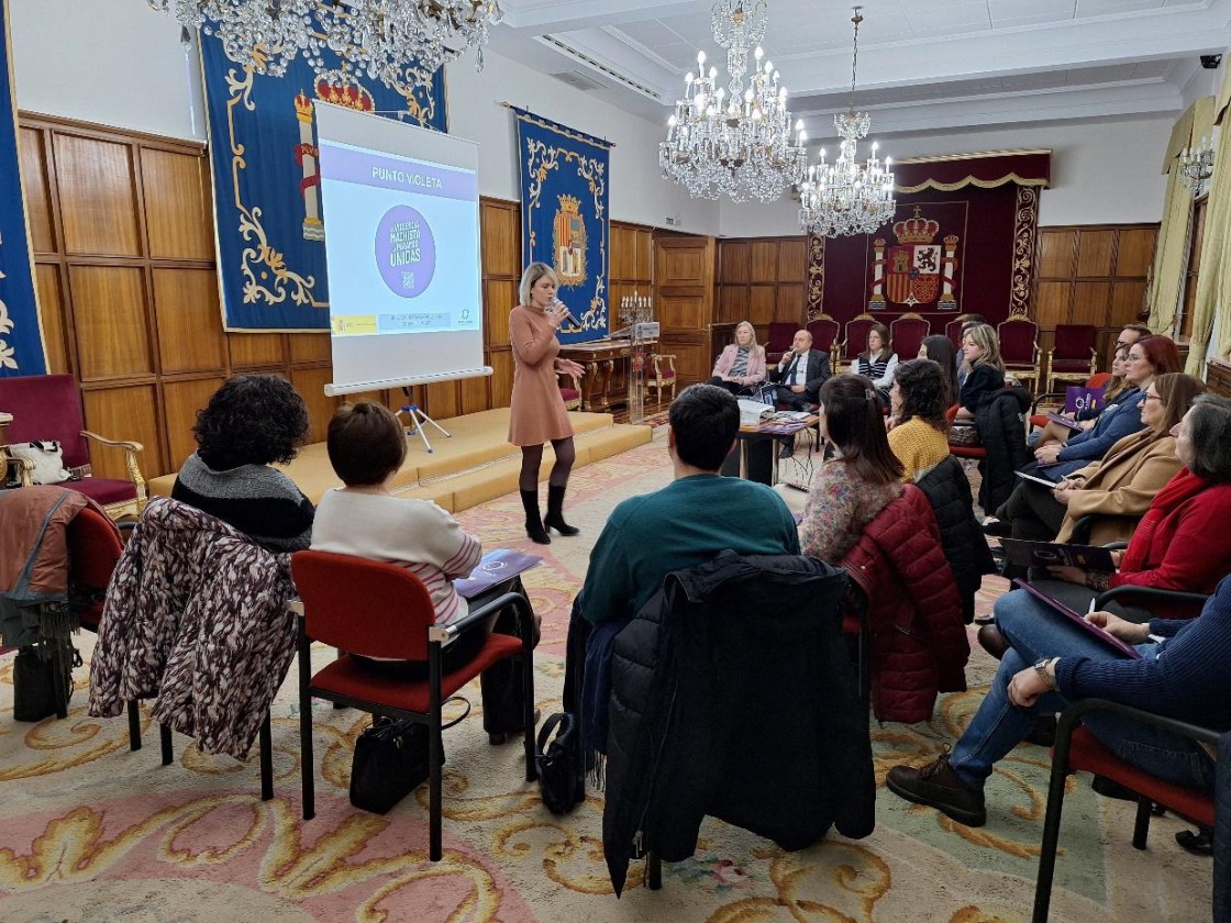 La Delegación de Hacienda, la Agencia Tributaria y la Tesorería general y el Instituto de la Seguridad Social en Teruel ya son Puntos Violeta contra la violencia machista