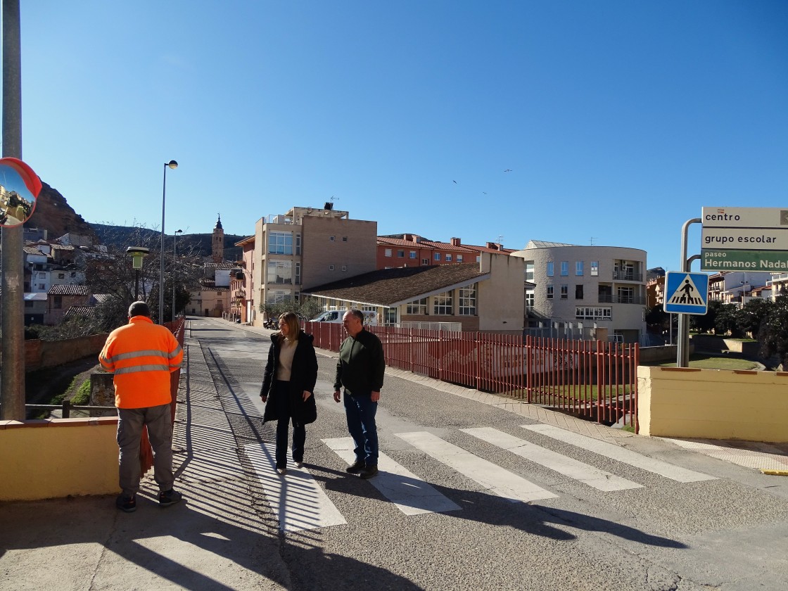 La mejora de la TE-130 en Alcorisa prevé su reasfaltado y ensanchar el puente de la calle Fuente Nueva