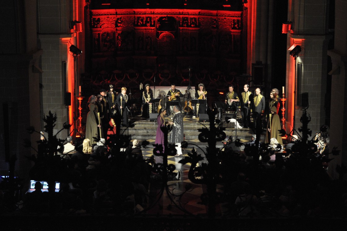 La epopeya musical de Adaida y Rodrigo llena de público la Catedral de Santa María