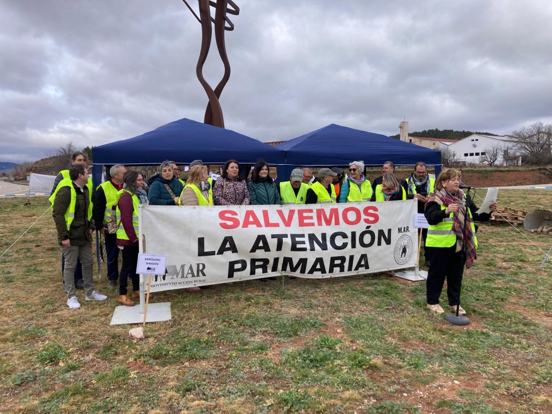 El PSOE apoya la movilización por la Atención Primaria del Movimiento de Acción rural y denuncia 