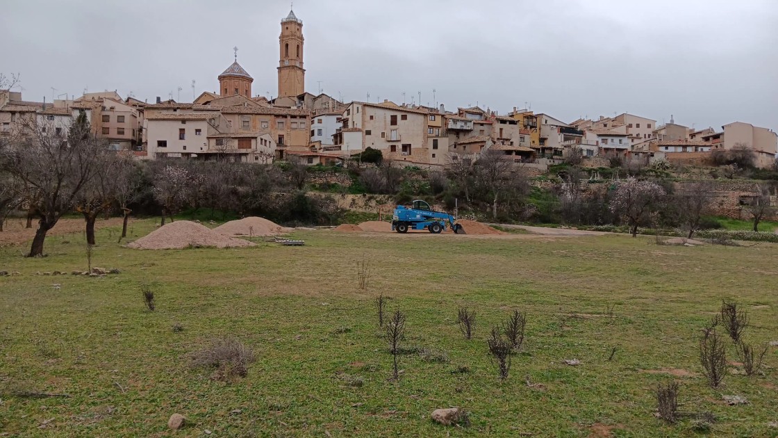 Belmonte de San José disfrutará de un nuevo parquin y área de autocaravanas antes de fin de año